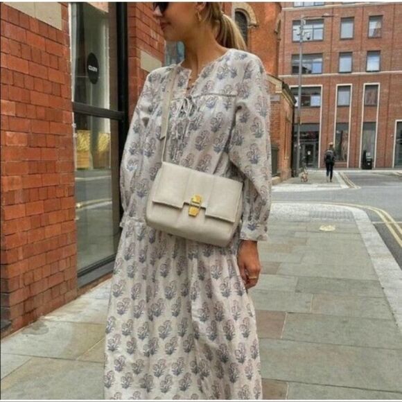 ZARA BOHO PRINTED TIERED DRESS - Picture 8 of 14